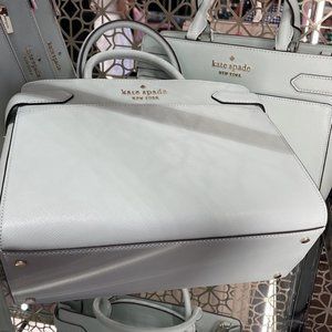 Kate Spade Staci Medium Satchel Crystal Blue